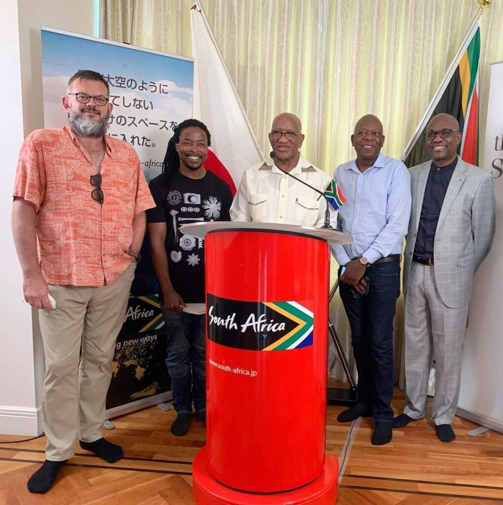 SOUTH AFRICAN EMBASSY IN JAPAN HOSTED A WELCOME CEREMONY FOR THE SOUTH AFRICAN TEAM AT THE 2020 TOKYO OLYMPIC AND PARALYMPIC GAMES