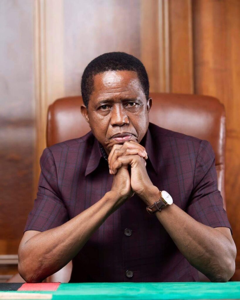 ZAMBIA     STATEMENT BY ZAMBIA 6TH PRESIDENT EDGAR CHAGWA LUNGU