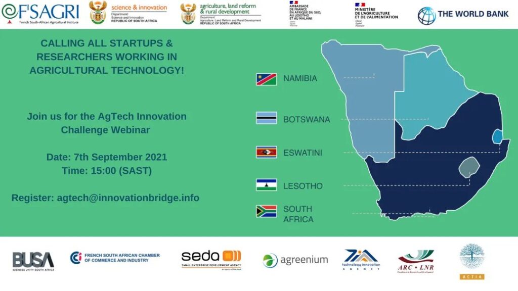 CALLING ALL STARTUPS AND REASEARCHERS WORKING WITHIN AGRICULTURAL TECHNOLOGY! 