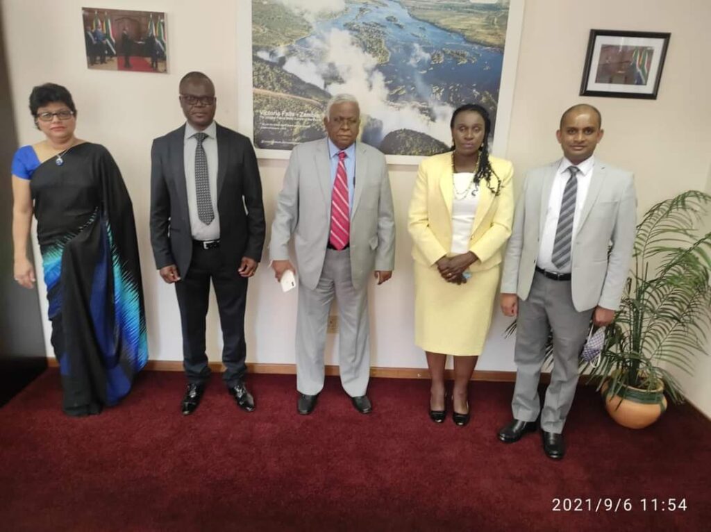 SRI LANKAN ENVOY IN PRETORIA HUNTS FOR BUSINESS OPPORTUNITIES IN ZAMBIA   