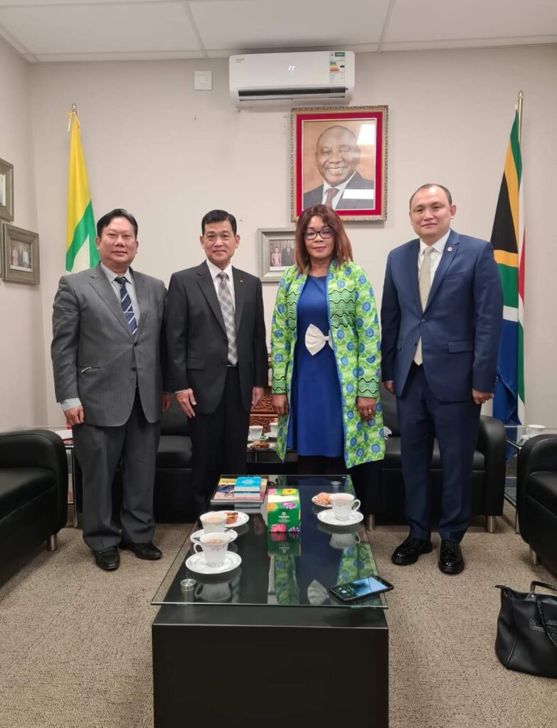 H.E. MR. KANAT TUMYSH, AMBASSADOR OF KAZAKHSTAN TO SOUTH AFRICA ASSUMED THE OFFICE OF THE TREASURER OF THE ASIA GROUP
