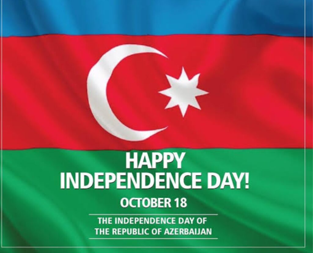 AZERBAIJAN MARKS 30 YEARS SINCE RESTORATION OF INDEPENDENCE