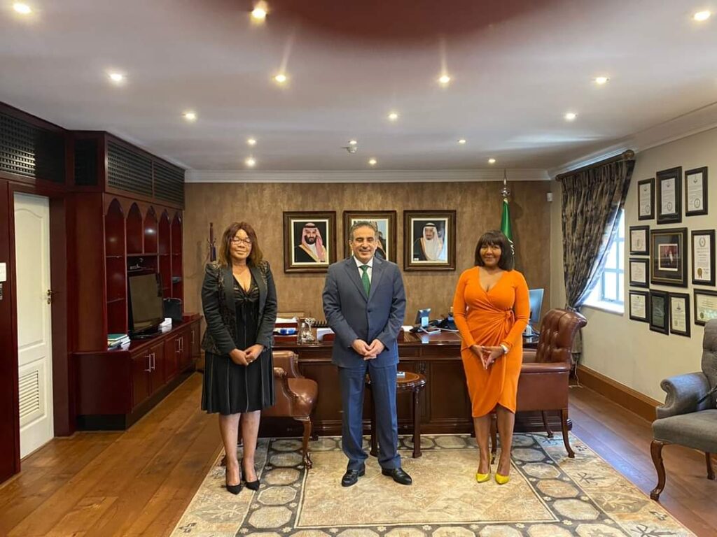 COURTESY CALL BY THEMBEKILE MANDELA FOUNDATION