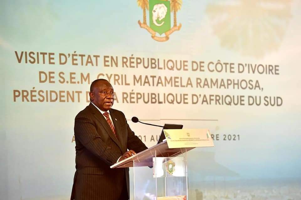 REMARKS BY HIS EXCELLENCY PRESIDENT CYRIL RAMAPHOSA, DURING A MEDIA BRIEFING ON THE OCCASION OF HIS STATE VISIT TO COTE D’IVOIRE