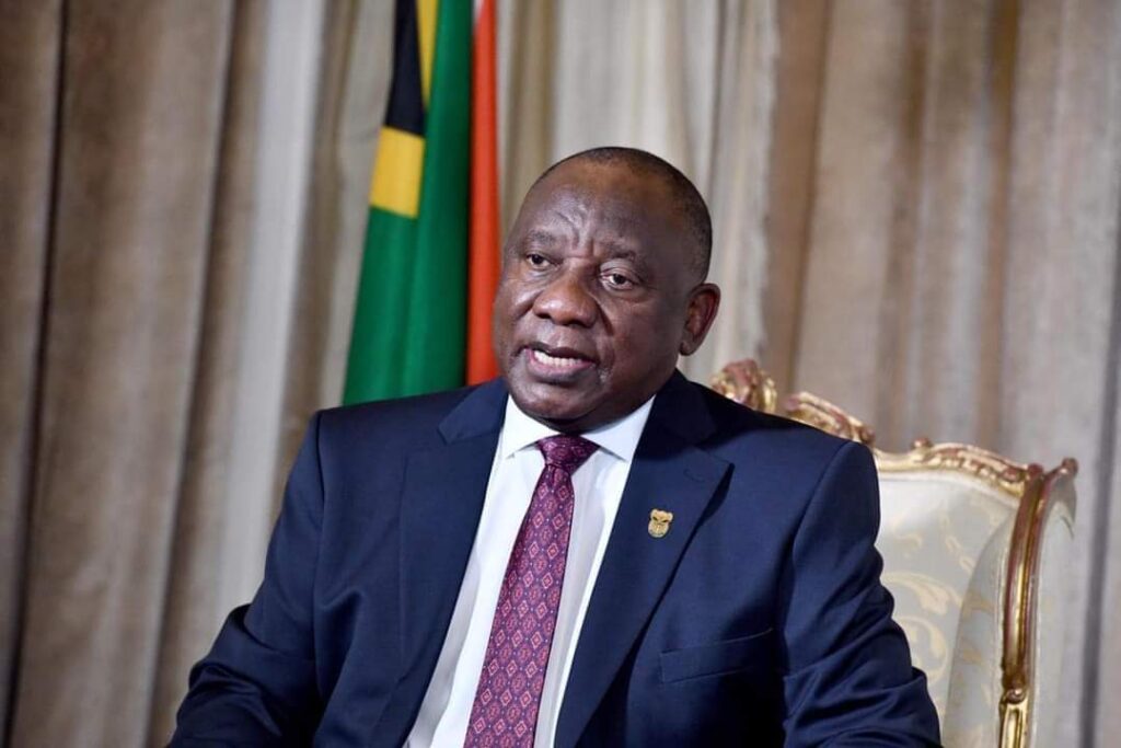 NEW YEAR MESSAGE FROM PRESIDENT CYRIL RAMAPHOSA