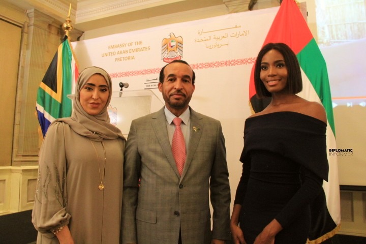 THE UAE EMBASSY IN PRETORIA HONOURS MISS SOUTH AFRICA 2021, LALELA MSWANE IN CELEBRATION OF WOMEN’S MONTH