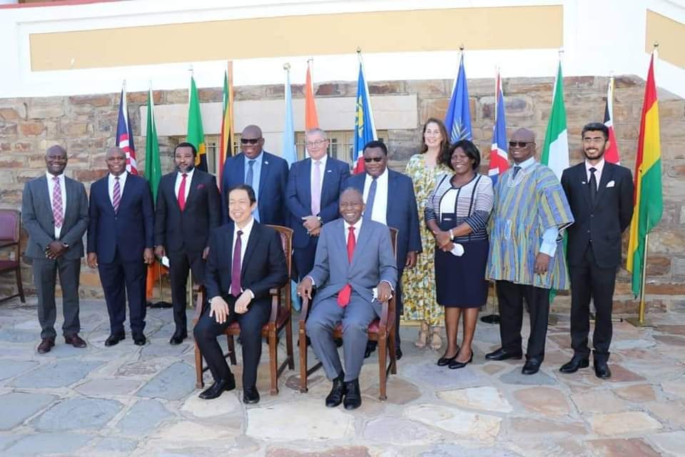 NAMIBIA COMMEMORATED COMMONWEALTH DAY AT AN EVENT HELD AT THE PARLIAMENT BUILDING IN WINDHOEK