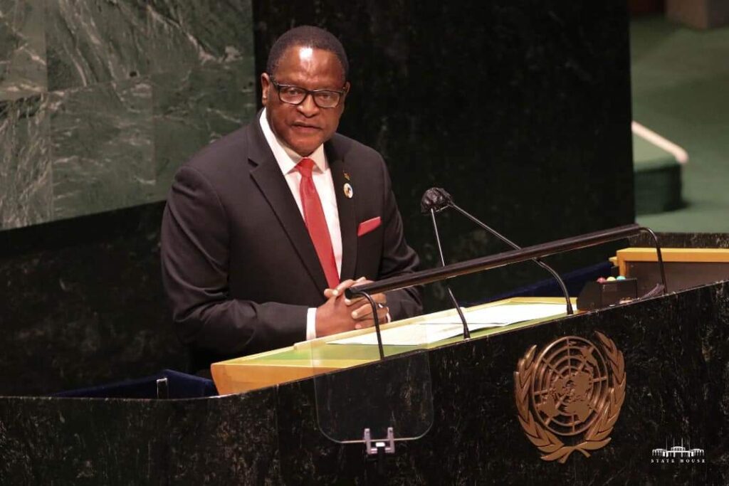PRESIDENT DR LAZARUS CHAKWERA REMARKS BEFORE THE FIRST PART OF THE FIFTH UNITED NATIONS CONFERENCE ON LEAST DEVELOPED COUNTRIES