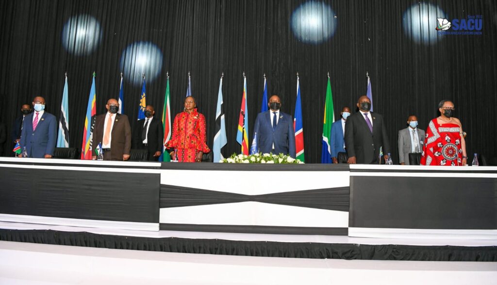 PRESIDENT RAMAPHOSA ARRIVED IN BOTSWANA FOR THE 7TH SACU SUMMIT OF HEADS OF STATE AND GOVERNMENT