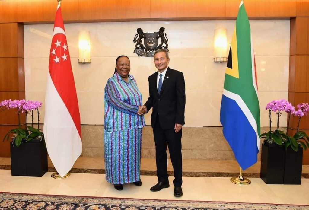 Minister Pandor Official Visit to Singapore