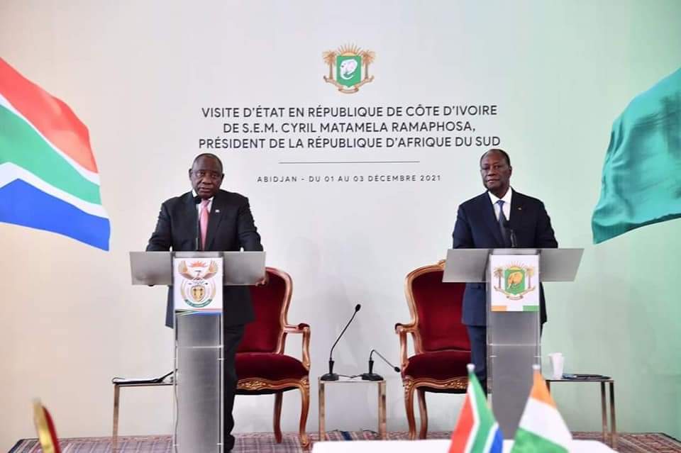 SA, Côte d'Ivoire strengthen trade relations