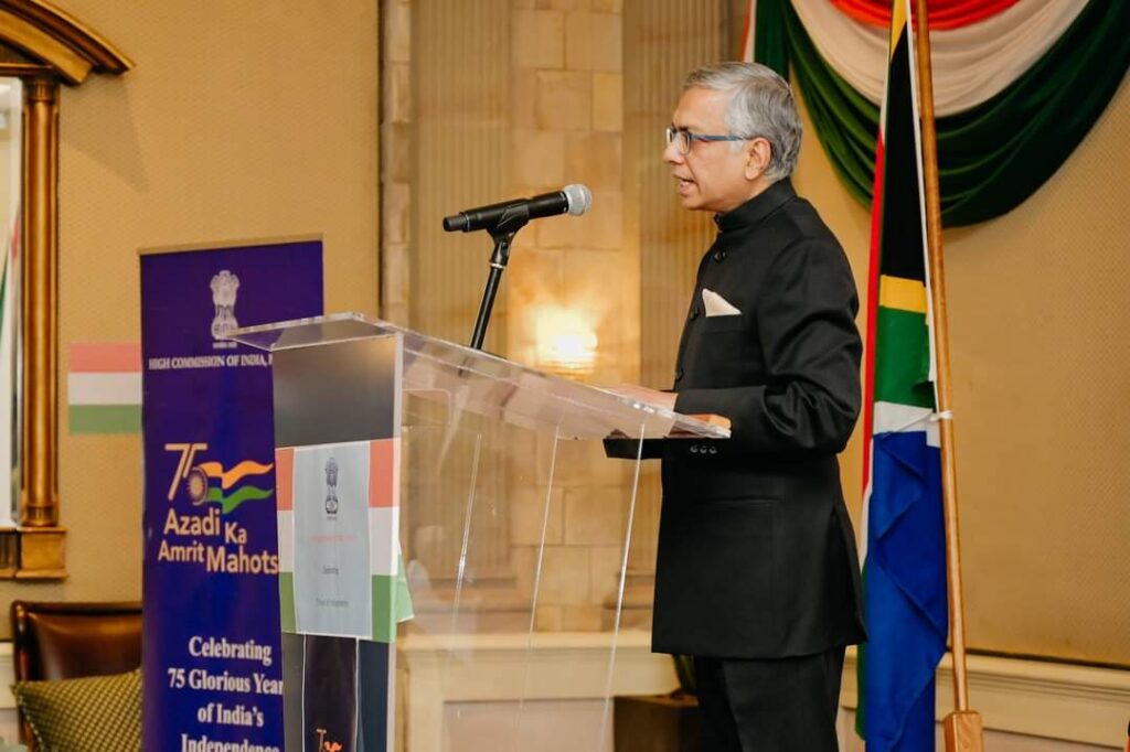 High Commission of India, Pretoria celebrates the 76th Independence day