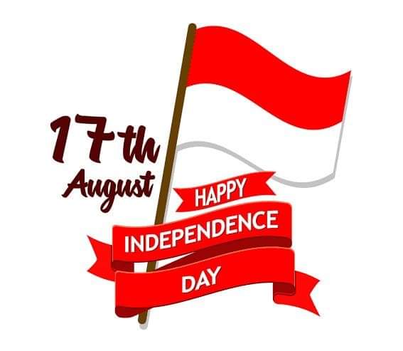 Happy Independence Day Indonesia