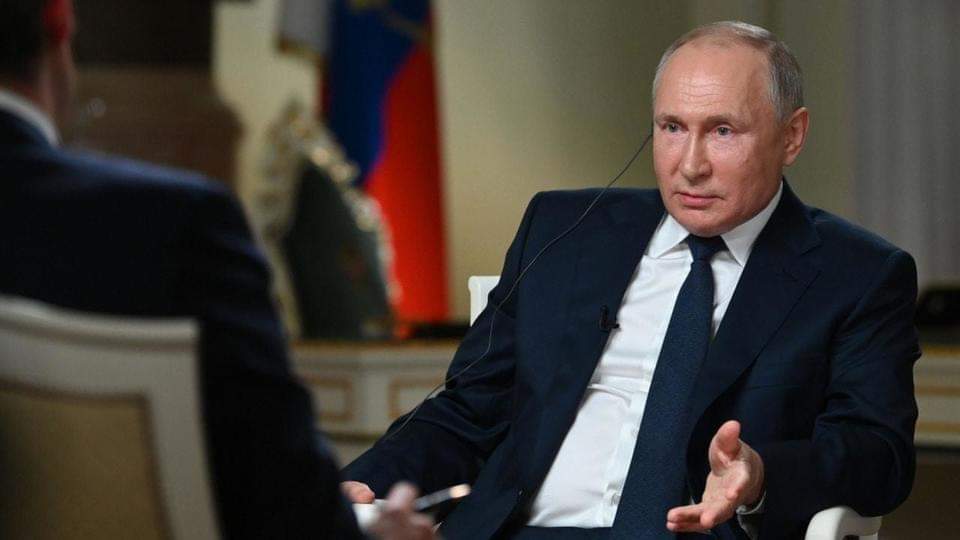 Vladimir Putin gave an interview to journalist Pavel Zarubin of the Rossiya1 TV channel.