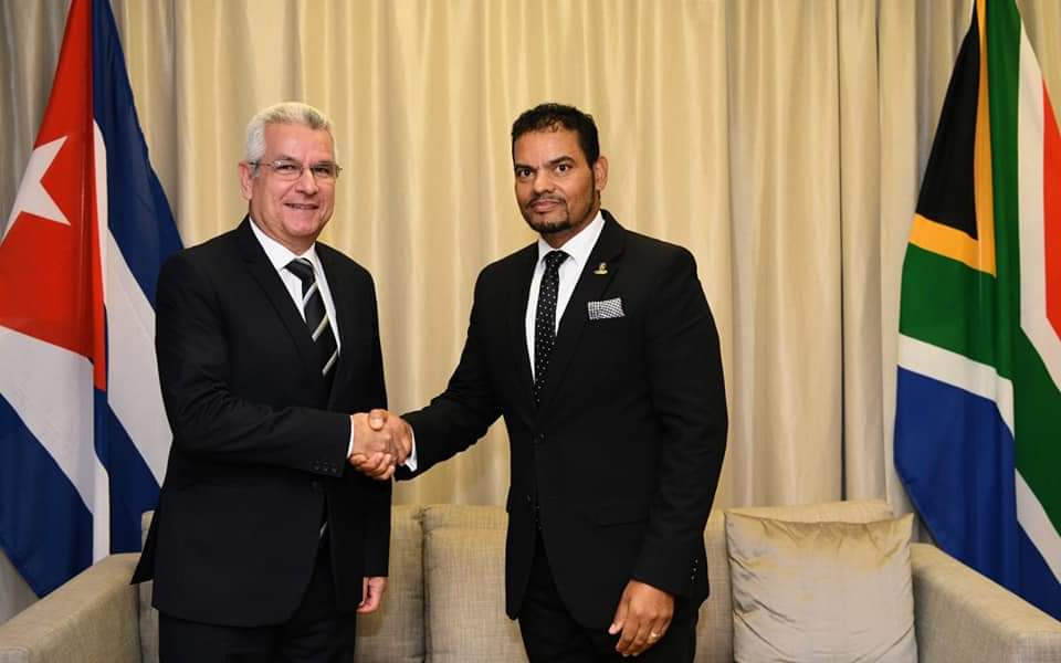 Deputy Minister Botes co-chairs the South Africa – Cuba Joint Consultative Mechanism