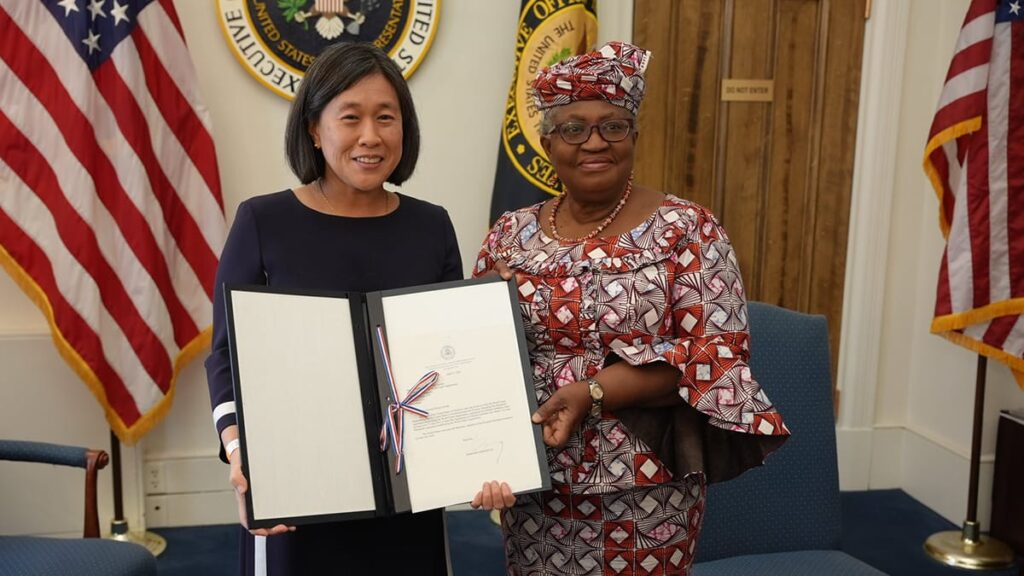 The United States became the 4th WTO member to submit acceptance of the Agreement on Fisheries Subsidies. 
