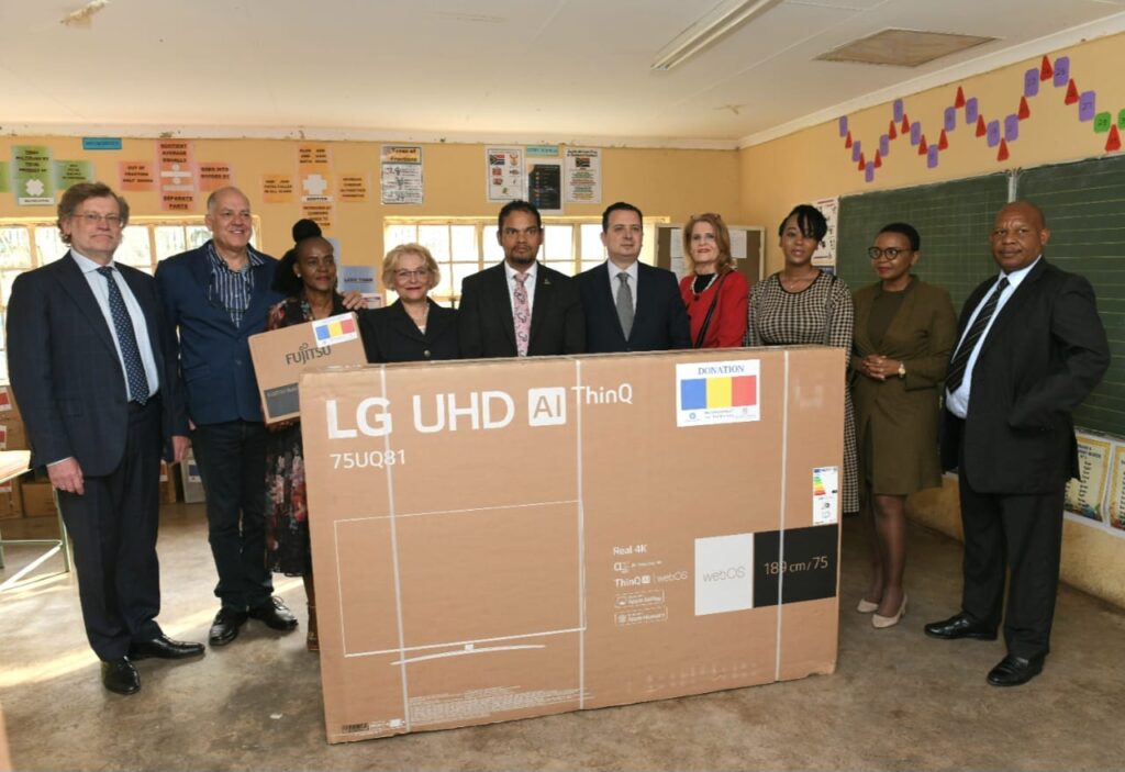 Deputy Minister Alvin Botes launched the Romanian Assistance Programme  for Township and Rural Schools in South Africa