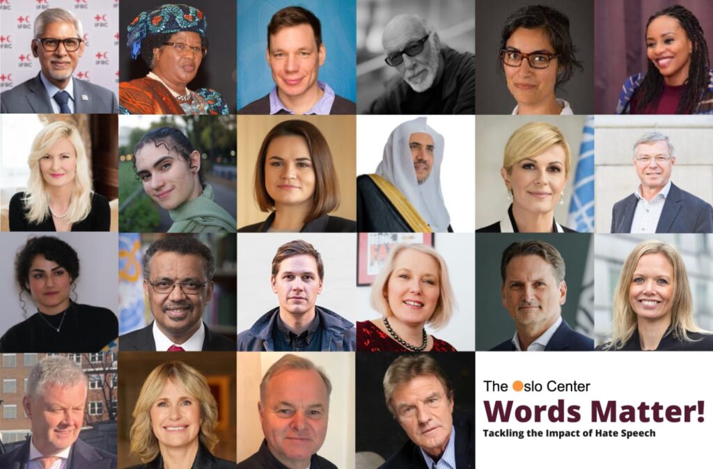 Addressing the Impact of Hate Speech | The Oslo Center, Oslo, Norway